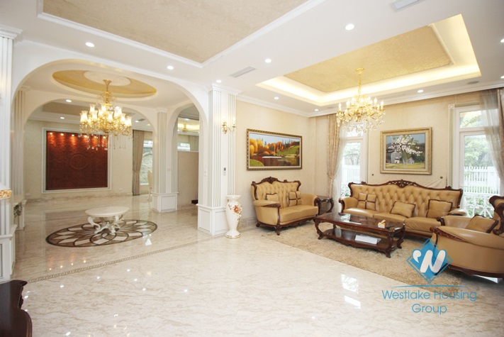 Spacious villa for rent in Ciputra, Tay Ho